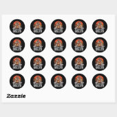 Bigfoot Byrbeque Ronde Sticker (Vel)