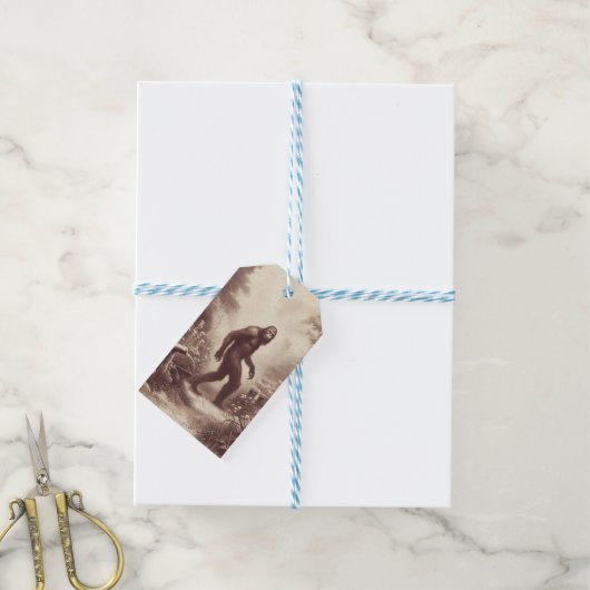 Bigfoot Cadeaulabel (Met Touw)
