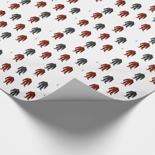 Bigfoot Cadeaupapier (Hoek)