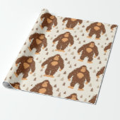 Bigfoot  cadeaupapier (Uitgerold)