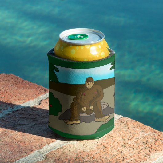BigFoot Can houder Koozie (Insitu Zwembad)