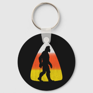 Bigfoot Candy Corn Herfst Vakantie Halloween en da Sleutelhanger
