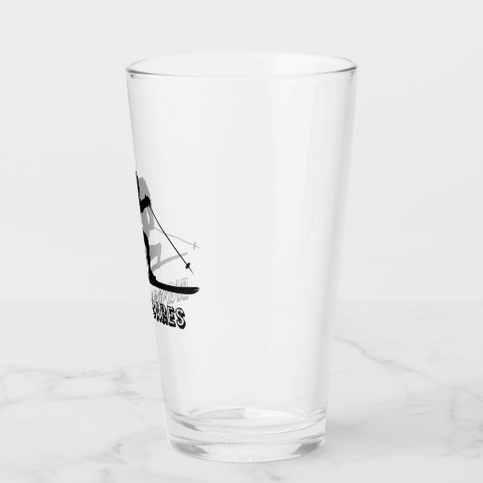 Bigfoot Cares Telemark Skiing Glas (Links)