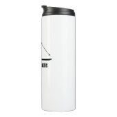 Bigfoot Cares Telemark Skiing Thermosbeker (Geroteerd rechts)