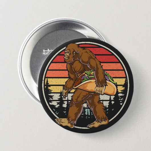 Bigfoot Carrier Taco Round Ronde Button 7,6 Cm (Voorkant /achterkant)