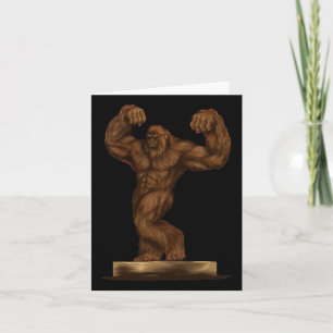 Bigfoot carrosserie op een podium - gym Helper Kaart