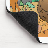 BIGFOOT CARTOON MUISMATTEN! MUISMAT (Hoek)