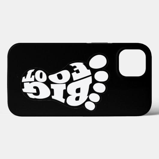 Bigfoot Case-Mate iPhone Case (Achterkant (horizontaal))