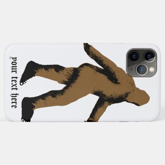 Bigfoot Case-Mate iPhone Case (Achterkant (horizontaal))