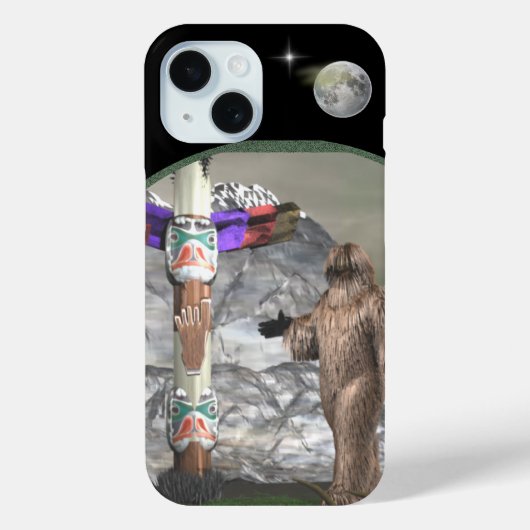Bigfoot Case-Mate iPhone Case (Achterkant)