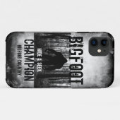 Bigfoot Case-Mate iPhone Case (Achterkant (horizontaal))
