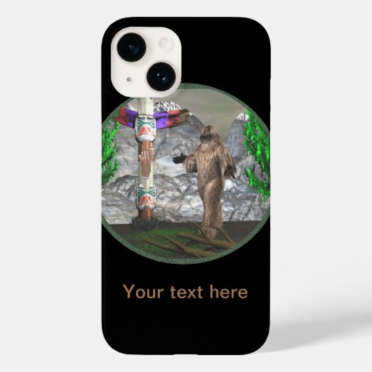 Bigfoot Case-Mate iPhone Case (Achterkant)