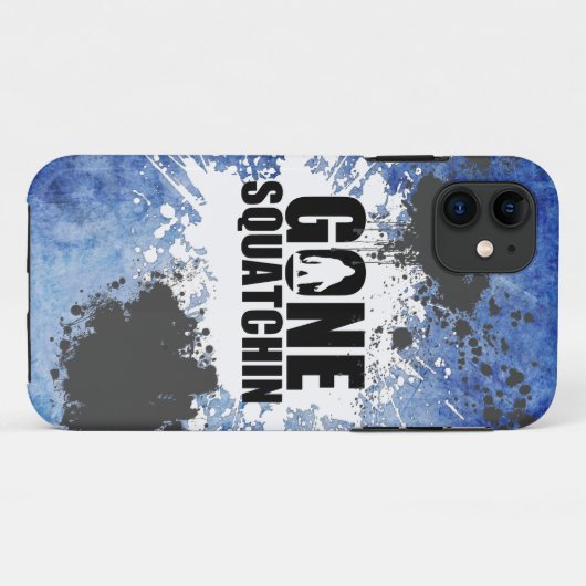 Bigfoot Case-Mate iPhone Case (Achterkant (horizontaal))