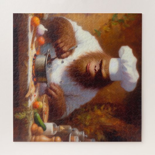 Bigfoot Chef Legpuzzel (Horizontaal)