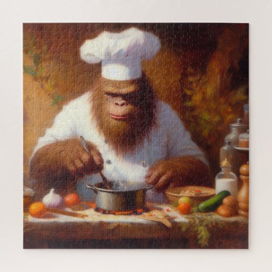 Bigfoot Chef Legpuzzel (Verticaal)