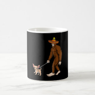 Bigfoot Chihuahua Hondenliefhebber Papa mama Koffiemok