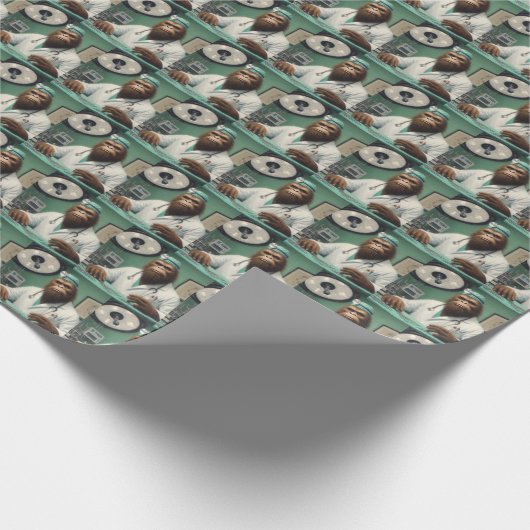 Bigfoot Chirurg Cadeaupapier (Hoek)