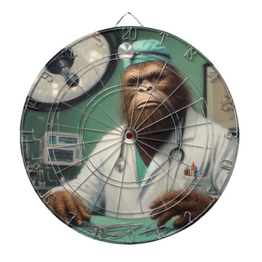 Bigfoot Chirurg Dartbord (Voorkant)