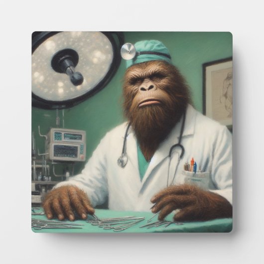 Bigfoot Chirurg Fotoplaat (Voorkant)