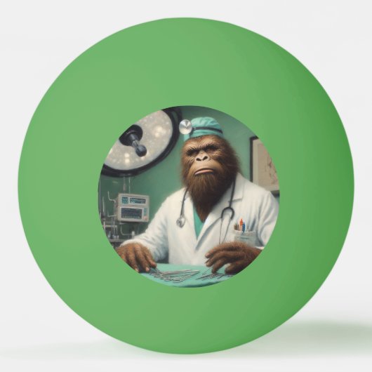 Bigfoot Chirurg Pingpongbal (Voorkant)