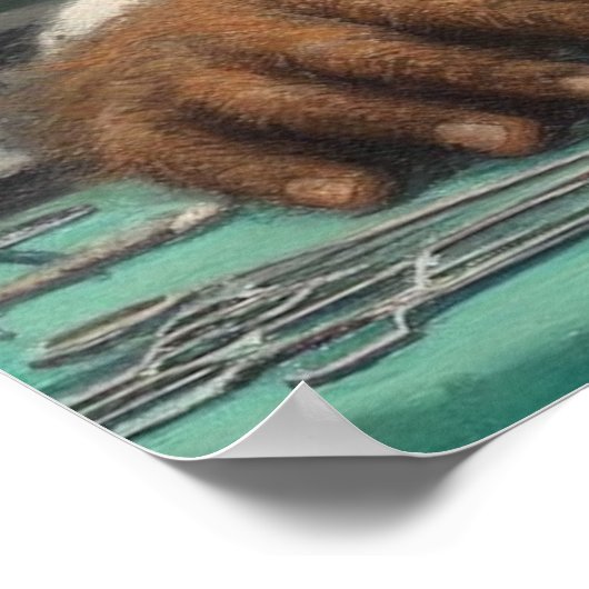 Bigfoot Chirurg Poster (Hoek)