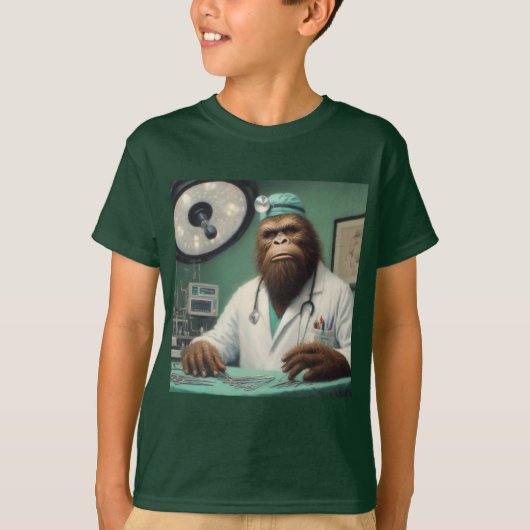 Bigfoot Chirurg T-shirt (Voorkant)