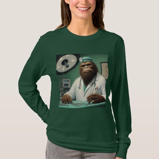 Bigfoot Chirurg T-shirt (Voorkant)