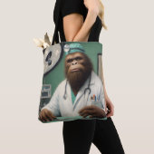 Bigfoot Chirurg Tote Bag (Dichtbij)