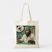 Bigfoot Chirurg Tote Bag (Achterkant)