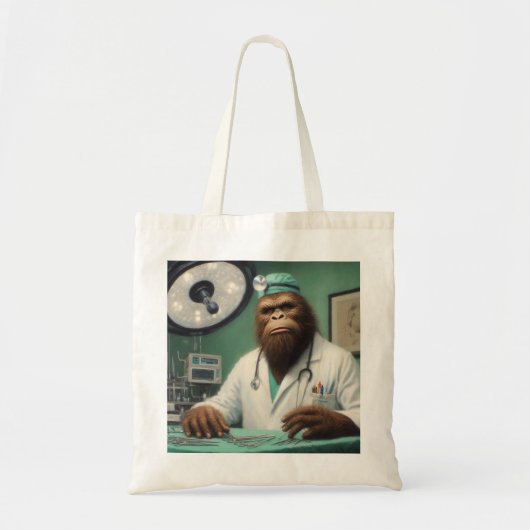 Bigfoot Chirurg Tote Bag (Voorkant)