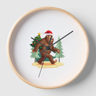 Bigfoot Christmas Tree Santa Hat (5)