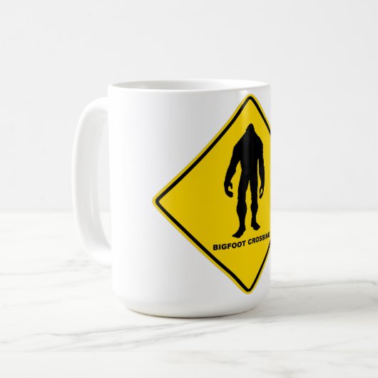 Bigfoot Coffee Mok (Voorkant links)