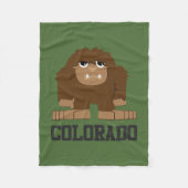 Bigfoot Colorado Fleece Deken (Voorkant)