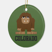 Bigfoot Colorado Keramisch Ornament (Links)