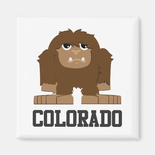 Bigfoot Colorado Magneet (Voorkant)