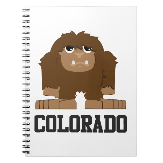 Bigfoot Colorado Notitieboek (Voorkant)