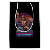 Bigfoot Cool Play DJ Medium Cadeauzakje (Voorkant)