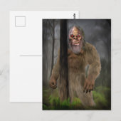Bigfoot (Creeptid) Briefkaart (Voorkant / Achterkant)