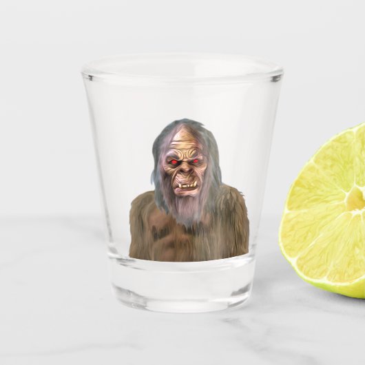 Bigfoot (Creeptid) Shot Glas (Voorkant)