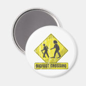 Bigfoot Crossing Magneet (Voorkant / Achterkant)