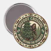 Bigfoot Crossing Magneet (Voorkant / Achterkant)