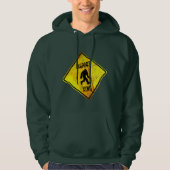Bigfoot Crossing Sign Hoodie (Voorkant)