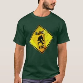 Bigfoot Crossing Sign T-shirt