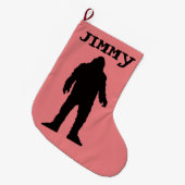 BIGFOOT CUSTOM CHRISTMAS STOCKING GROTE KERSTSOK (Voorkant (Hangend))