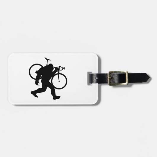 Bigfoot Cyclocross Bagagelabel (Voorkant horizontaal)