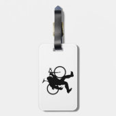 Bigfoot Cyclocross Bagagelabel (Achterkant verticaal)