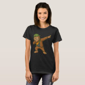 Bigfoot Dab Sasquatch Streetwear Funny Men Women K T-shirt (Voorkant volledig)