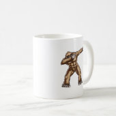 Bigfoot Dabbing Coffee Mok (Voorkant rechts)