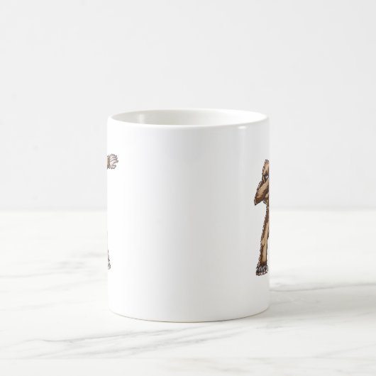 Bigfoot Dabbing Coffee Mok (Center)