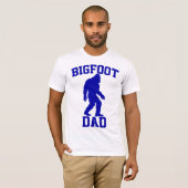 Bigfoot Dad - Funny Bigfoot T-shirt (Voorkant volledig)